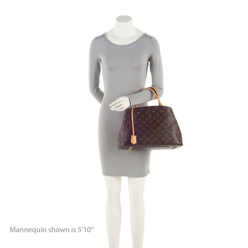 Louis Vuitton Monogram Canvas Montaigne MM Tote (SHF-21458) - Barde - Image 5