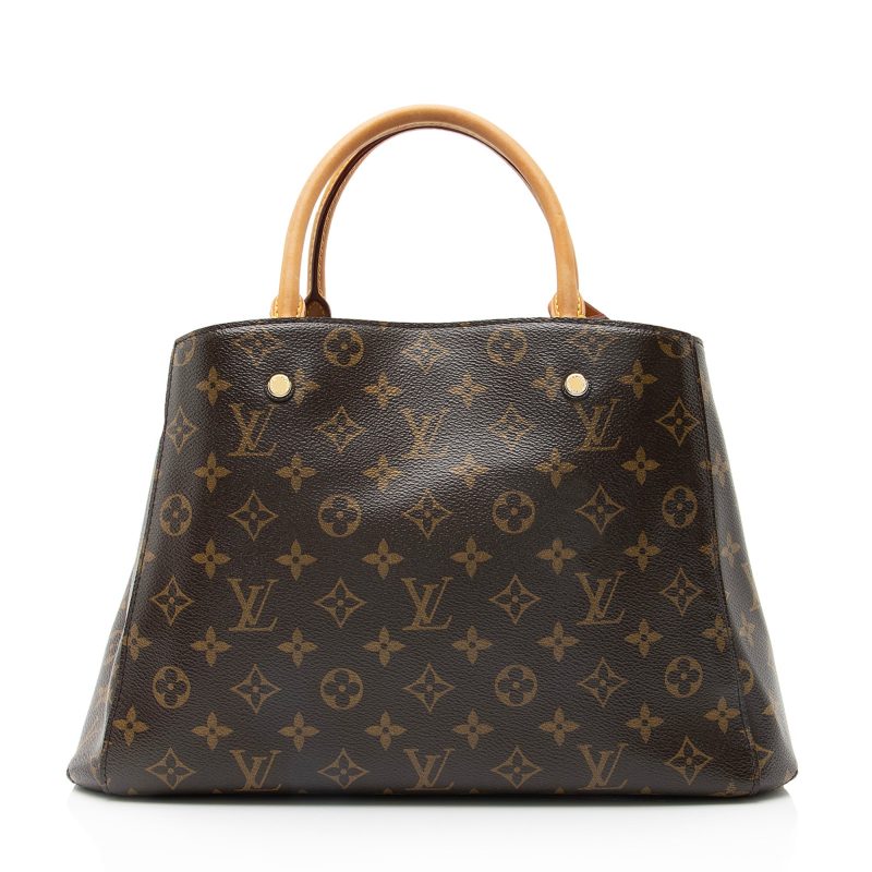 Louis Vuitton Monogram Canvas Montaigne MM Tote (SHF-23122) - Barde - Image 3