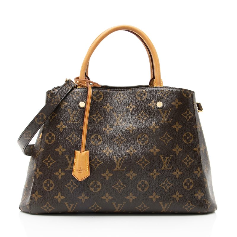 Louis Vuitton Monogram Canvas Montaigne MM Tote (SHF-23122) - Barde