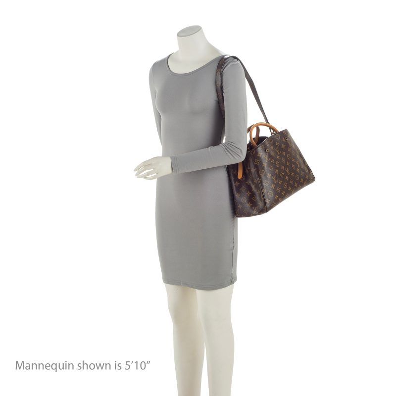 Louis Vuitton Monogram Canvas Montaigne MM Tote (SHF-23122) - Barde - Image 5
