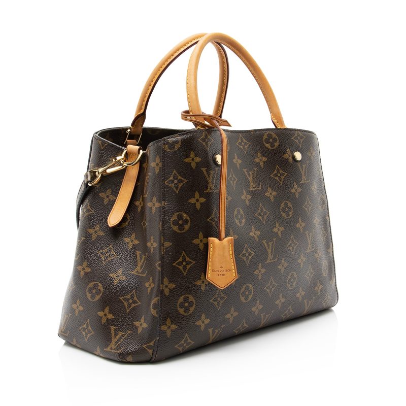 Louis Vuitton Monogram Canvas Montaigne MM Tote (SHF-23122) - Barde - Image 2