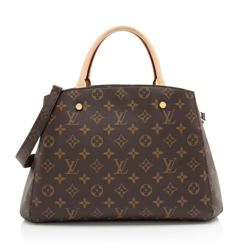 Louis Vuitton Monogram Canvas Montaigne MM Tote (SHF-23444) - Barde