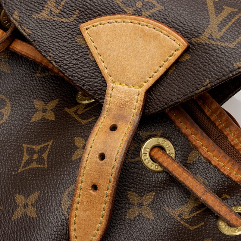 Louis Vuitton Monogram Canvas Montsouris MM Backpack (SHF-21416) - Barde - Image 10