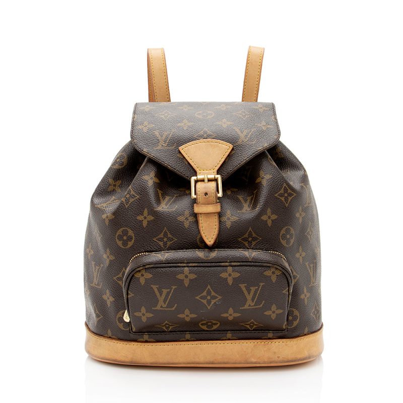 Louis Vuitton Monogram Canvas Montsouris MM Backpack (SHF-21416) - Barde