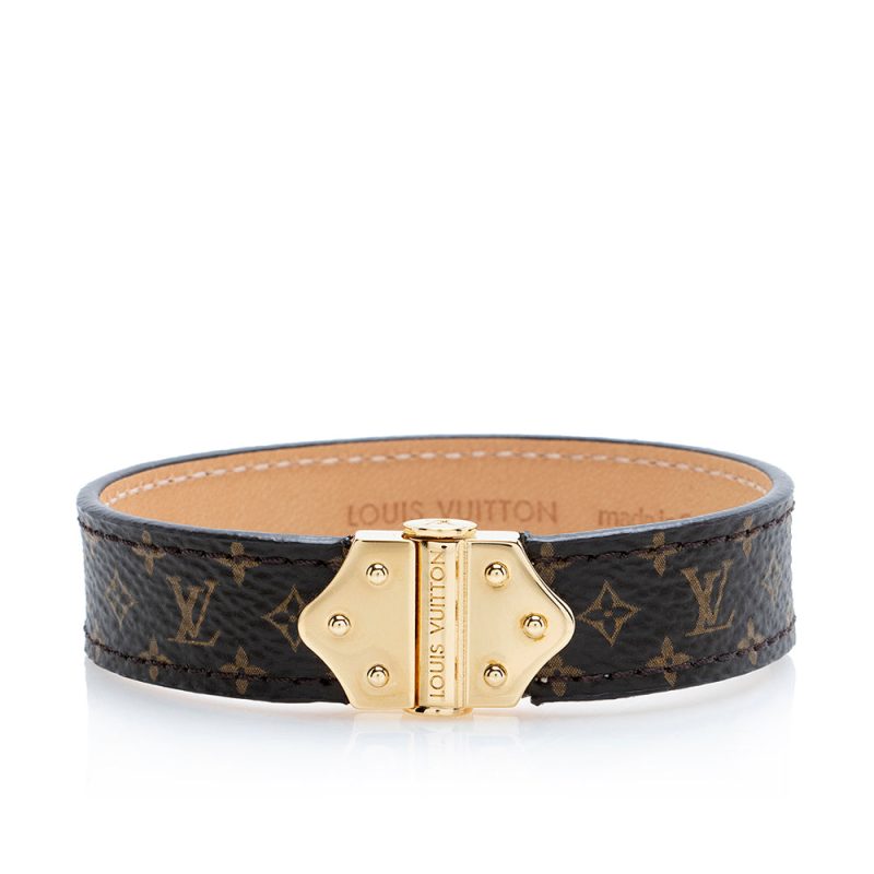 Louis Vuitton Monogram Canvas Nano Bracelet (SHF-21464) - Barde