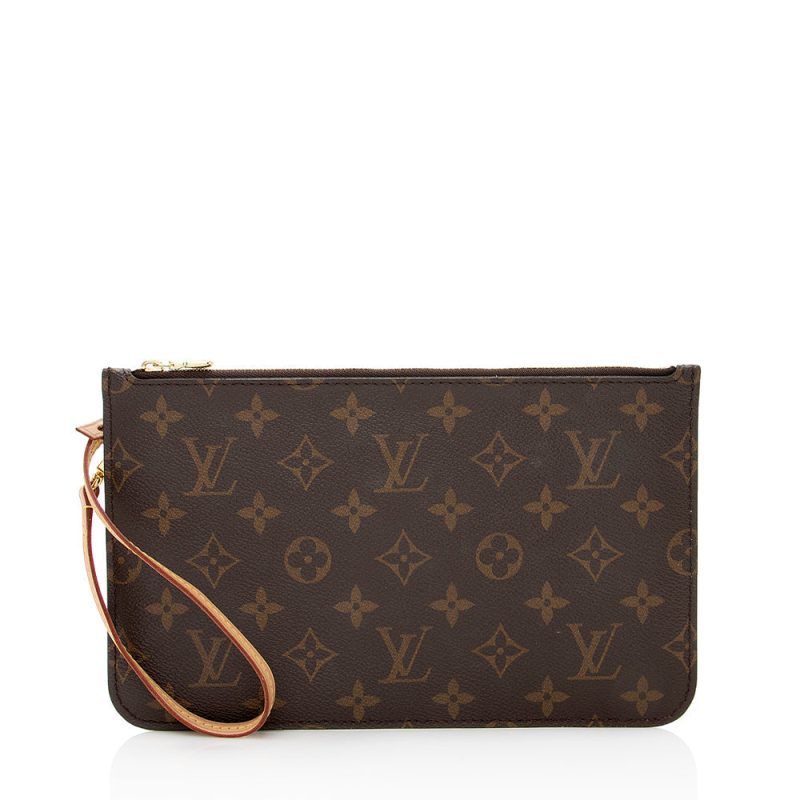 Louis Vuitton Monogram Canvas Neverfull GM Pochette (SHF-21796) - Barde