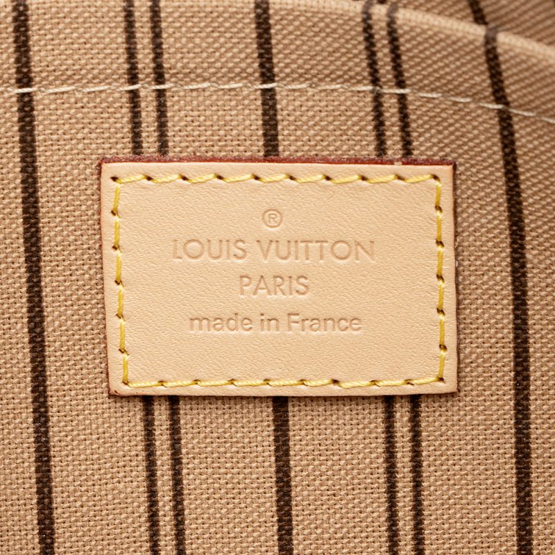 Louis Vuitton Monogram Canvas Neverfull GM Pochette (SHF-21796) - Barde - Image 6