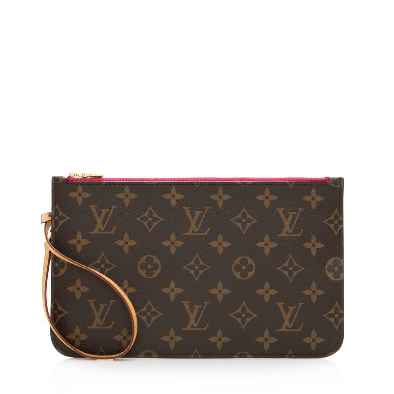 Louis Vuitton Monogram Canvas Neverfull GM Pochette (SHF-22833) - Barde