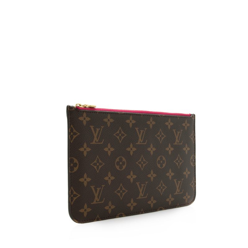 Louis Vuitton Monogram Canvas Neverfull GM Pochette (SHF-22833) - Barde - Image 2