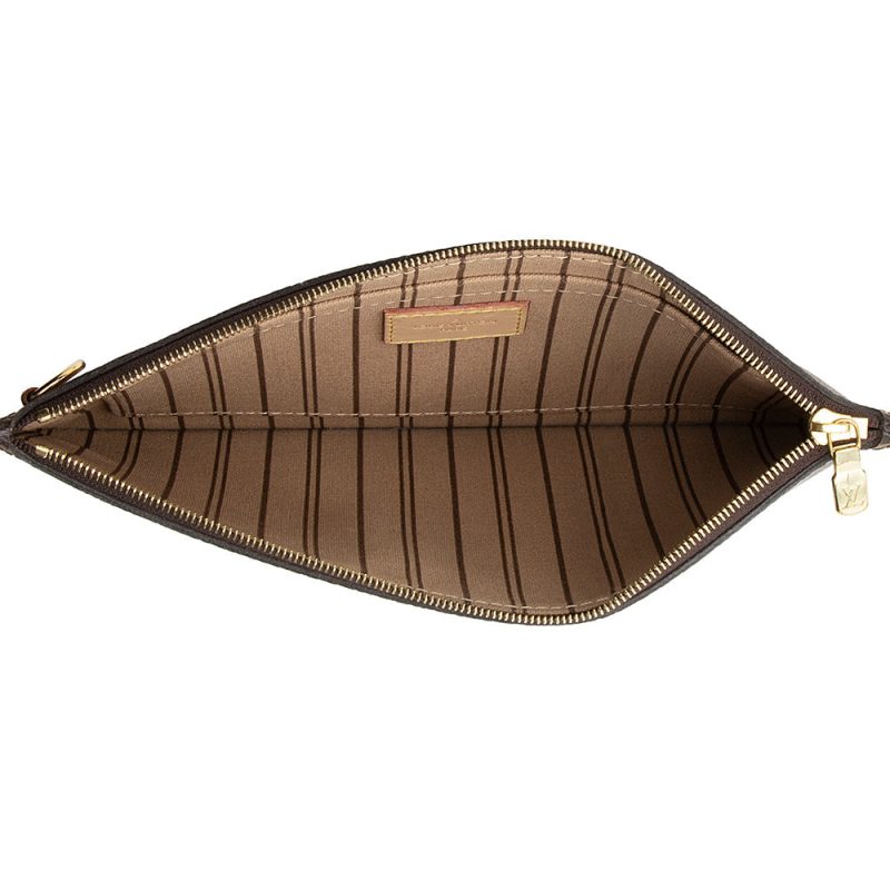 Louis Vuitton Monogram Canvas Neverfull MM Pochette (SHF-21379) - Barde - Image 5
