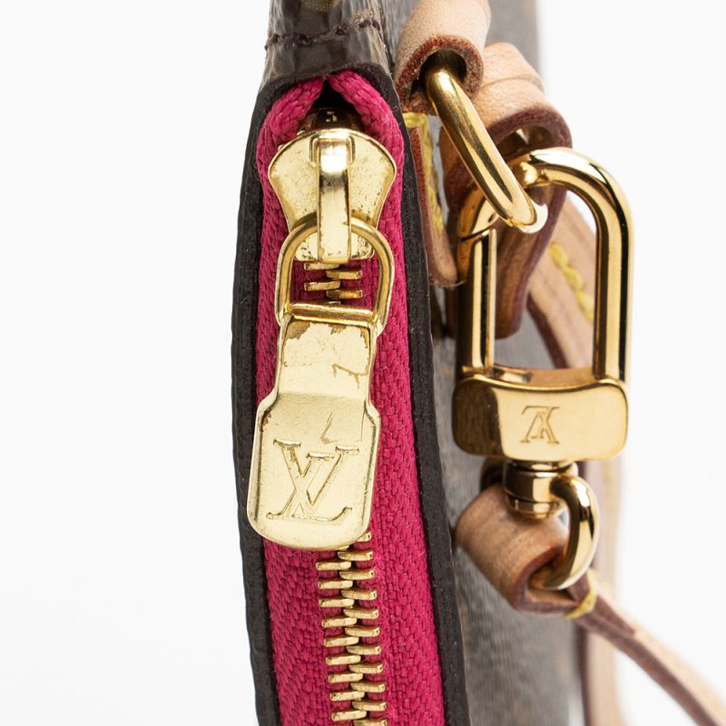 Louis Vuitton Monogram Canvas Neverfull MM Pochette (SHF-21468) - Barde - Image 7