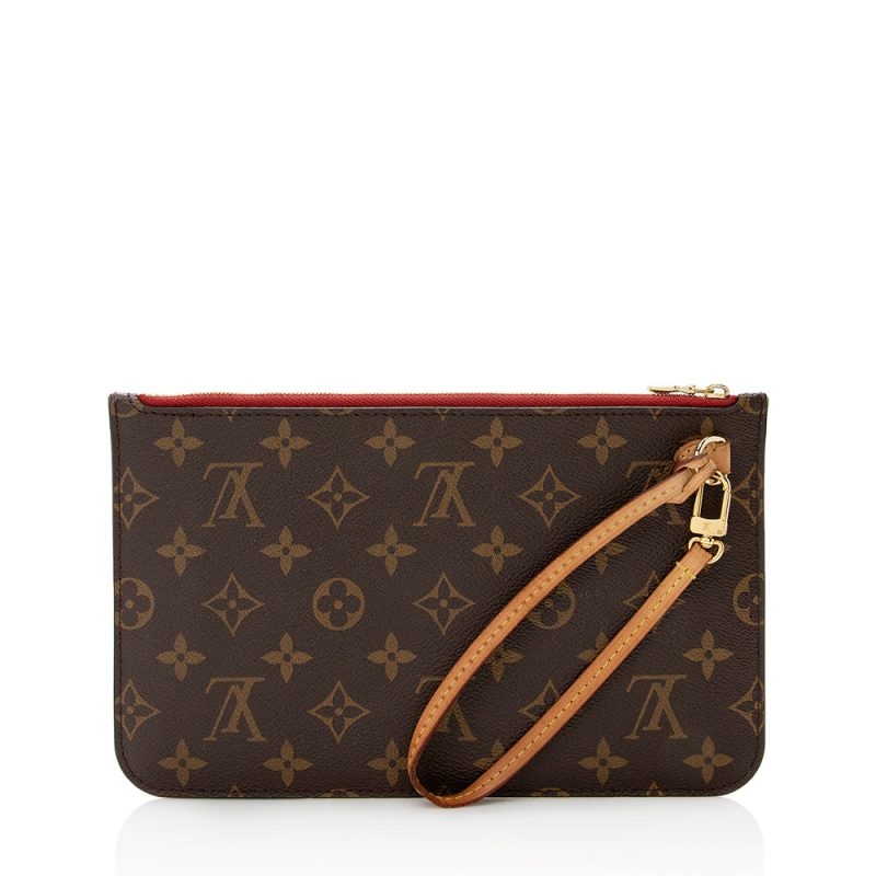 Louis Vuitton Monogram Canvas Neverfull MM Pochette (SHF-21784) - Barde - Image 3
