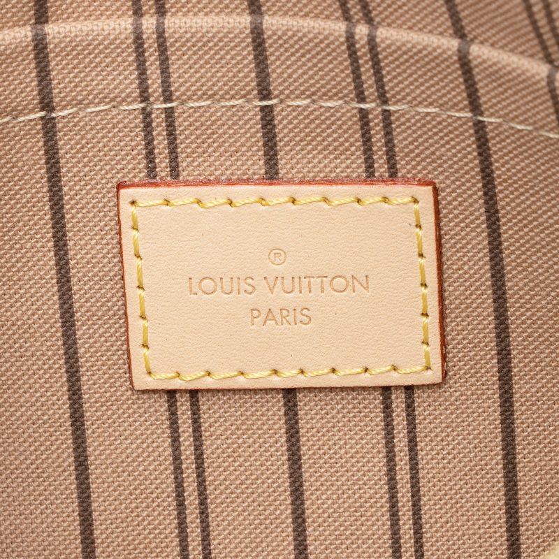Louis Vuitton Monogram Canvas Neverfull MM Pochette (SHF-23504) - Barde - Image 6