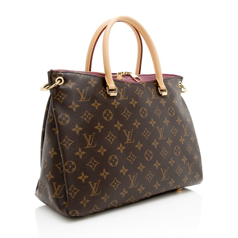 Louis Vuitton Monogram Canvas Pallas Satchel (SHF-21756) - Barde - Image 2