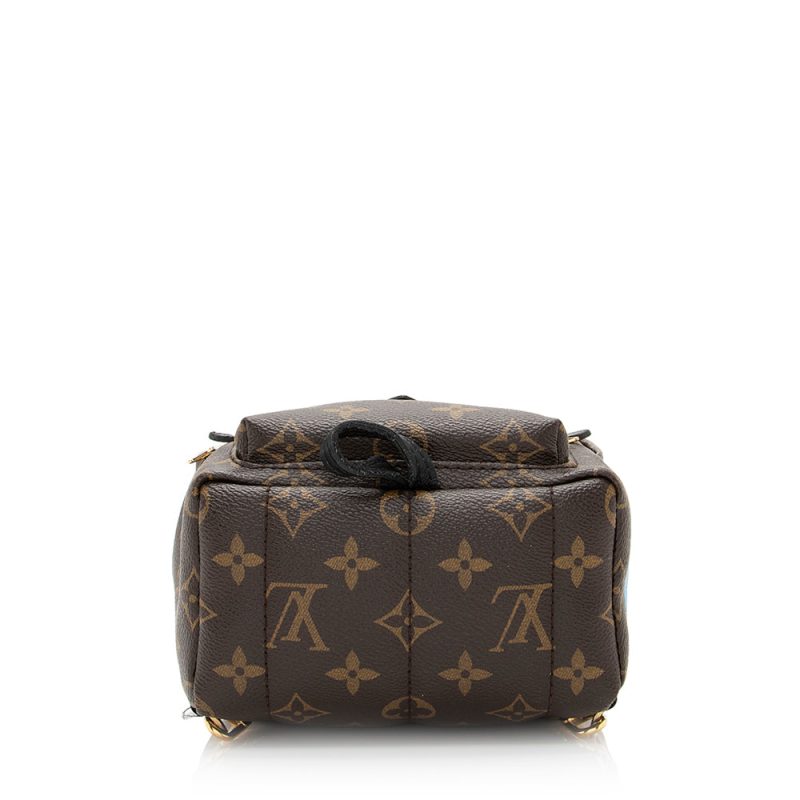 Louis Vuitton Monogram Canvas Palm Springs Mini Backpack - FINAL SALE (SHF-21047) - Barde - Image 4