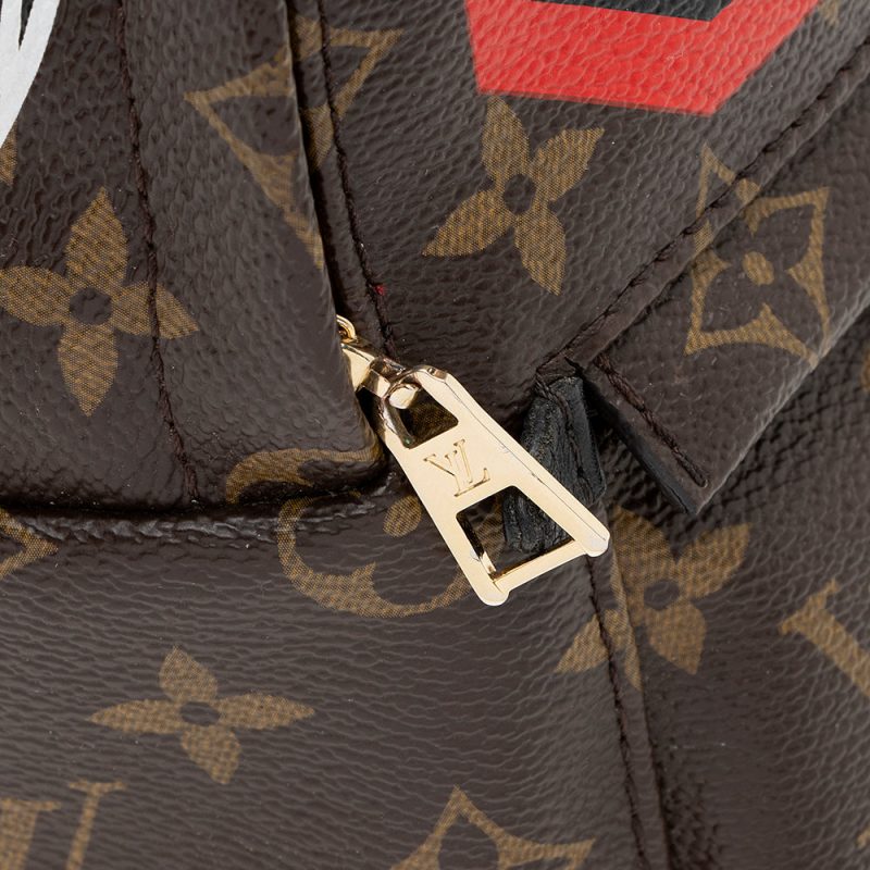 Louis Vuitton Monogram Canvas Palm Springs Mini Backpack - FINAL SALE (SHF-21047) - Barde - Image 10