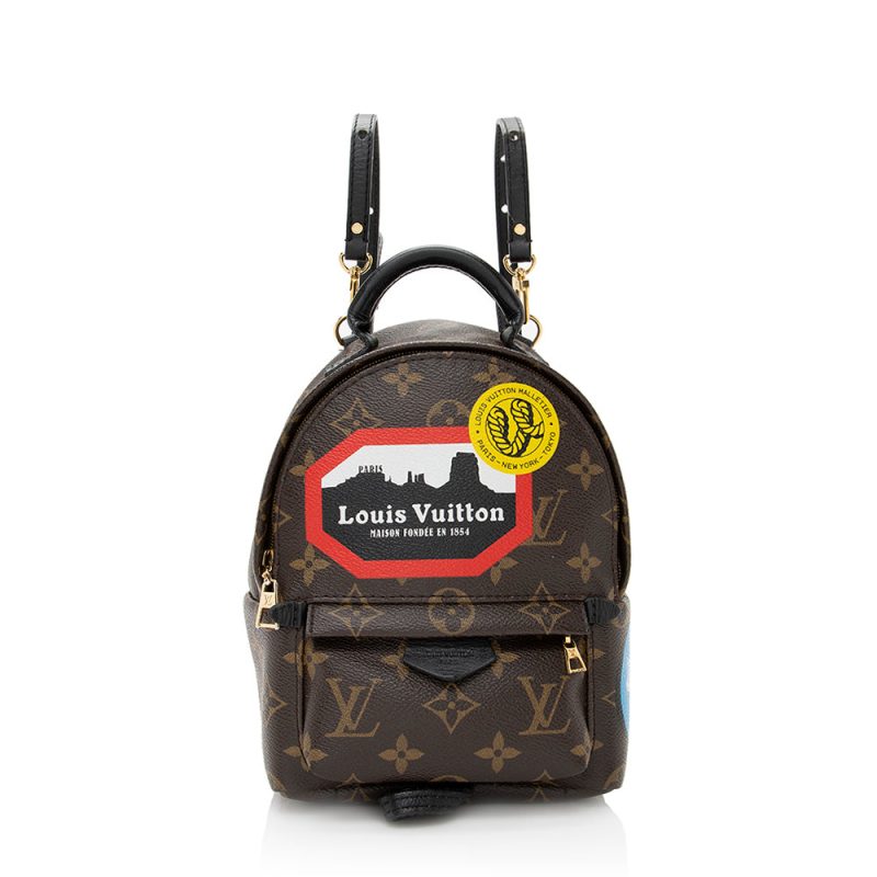 Louis Vuitton Monogram Canvas Palm Springs Mini Backpack - FINAL SALE (SHF-21047) - Barde
