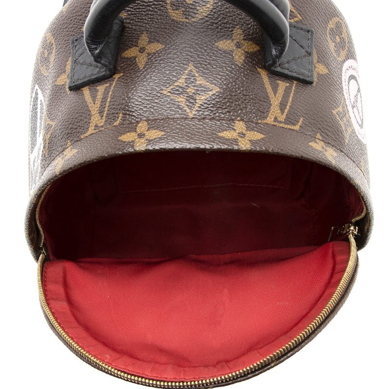 Louis Vuitton Monogram Canvas Palm Springs Mini Backpack - FINAL SALE (SHF-21047) - Barde - Image 7