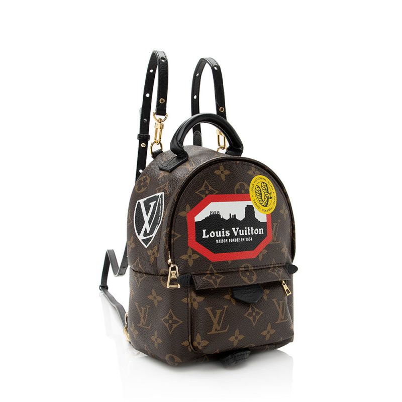 Louis Vuitton Monogram Canvas Palm Springs Mini Backpack - FINAL SALE (SHF-21047) - Barde - Image 2