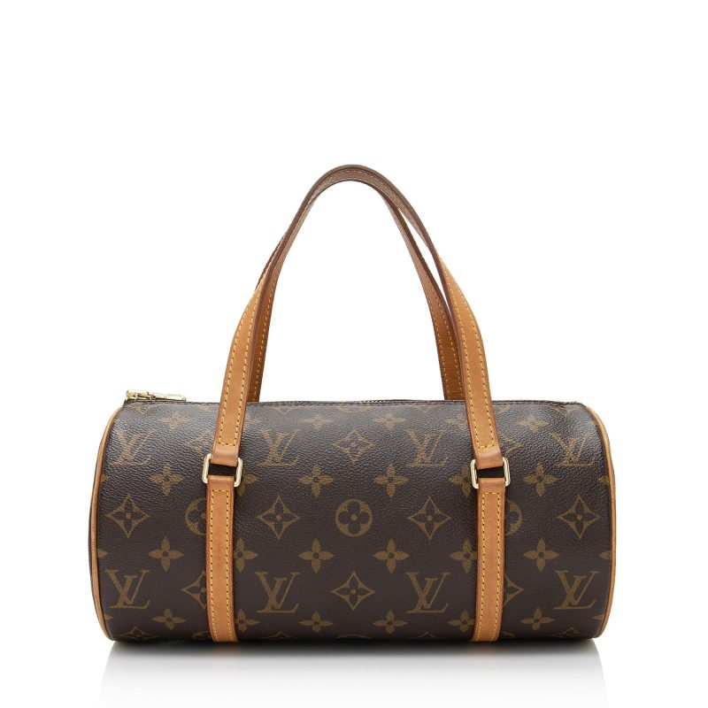 Louis Vuitton Monogram Canvas Papillon 26 Satchel (SHF-22836) - Barde
