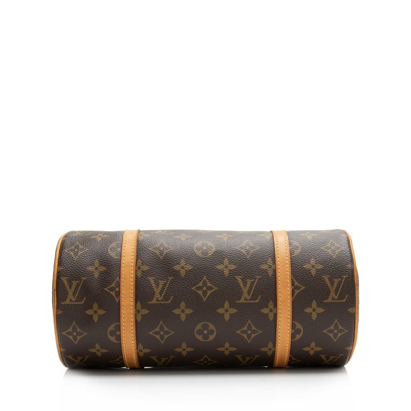 Louis Vuitton Monogram Canvas Papillon 26 Satchel (SHF-23766) - Barde - Image 4