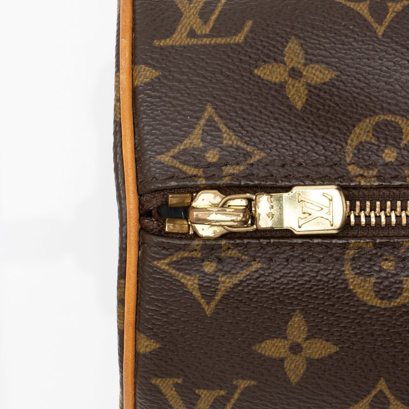 Louis Vuitton Monogram Canvas Papillon 26 Satchel (SHF-23766) - Barde - Image 9
