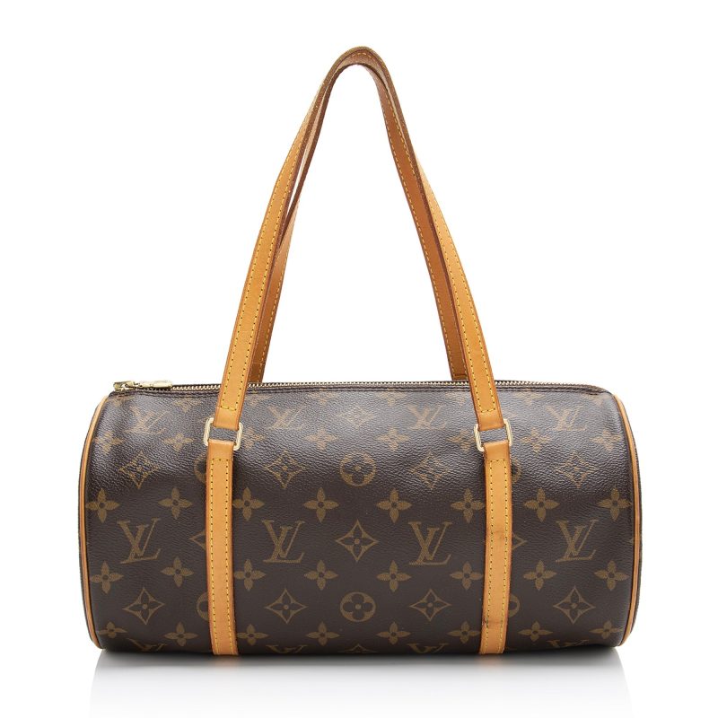 Louis Vuitton Monogram Canvas Papillon 30 Satchel (SHF-23596) - Barde