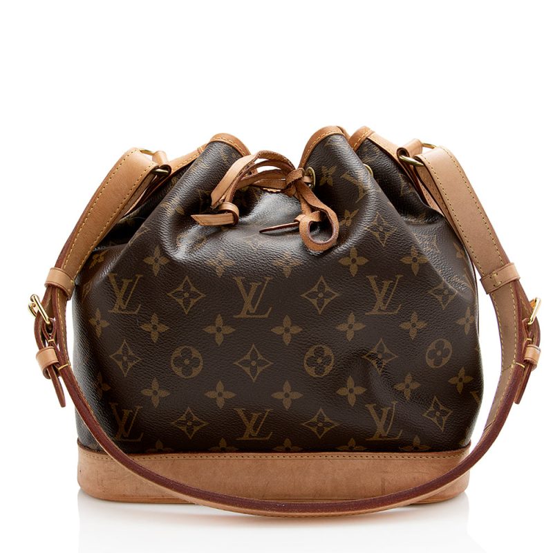 Louis Vuitton Monogram Canvas Petit Noe NM Shoulder Bag (SHF-22012) - Barde