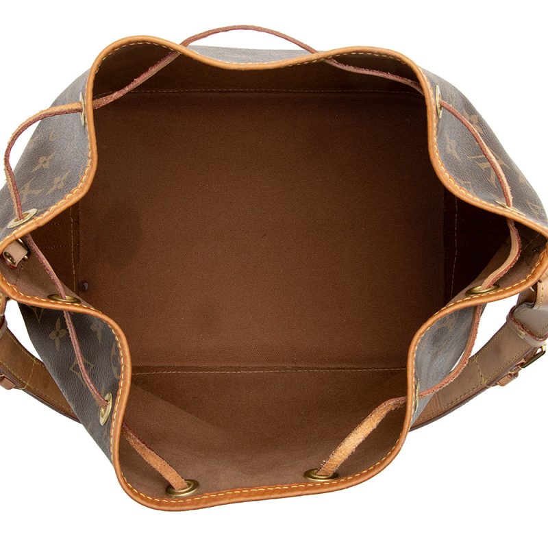 Louis Vuitton Monogram Canvas Petit Noe NM Shoulder Bag (SHF-22012) - Barde - Image 7