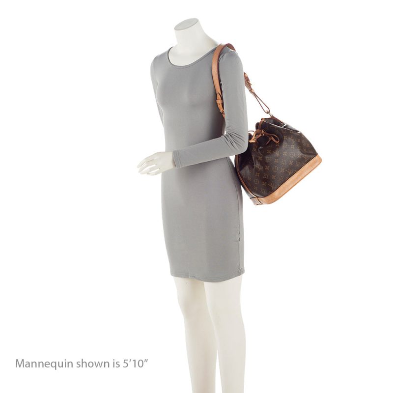 Louis Vuitton Monogram Canvas Petit Noe NM Shoulder Bag (SHF-22012) - Barde - Image 5
