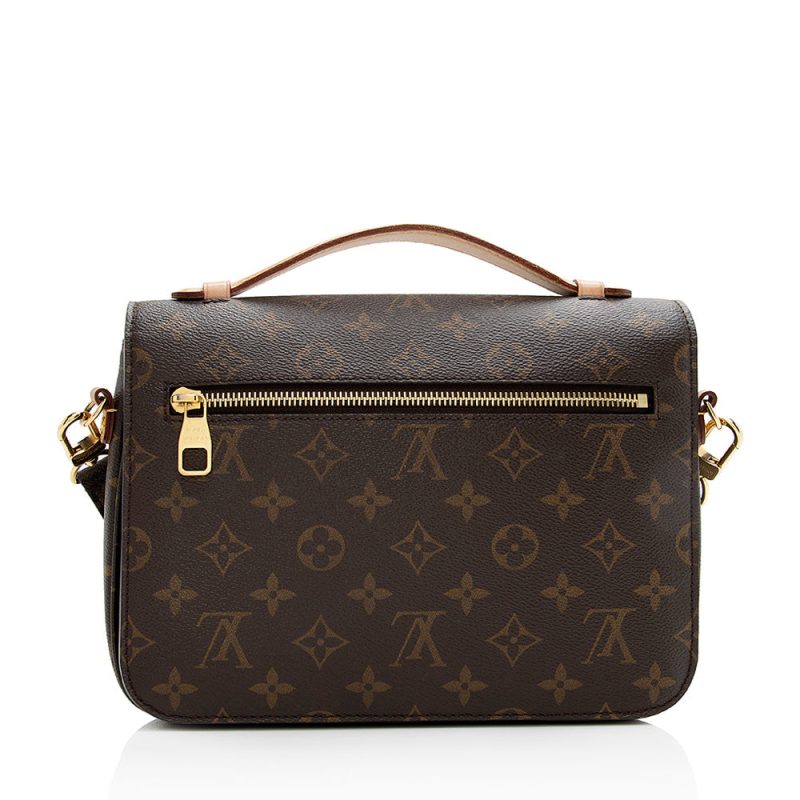 Louis Vuitton Monogram Canvas Pochette Metis Shoulder Bag (SHF-21571) - Barde - Image 3