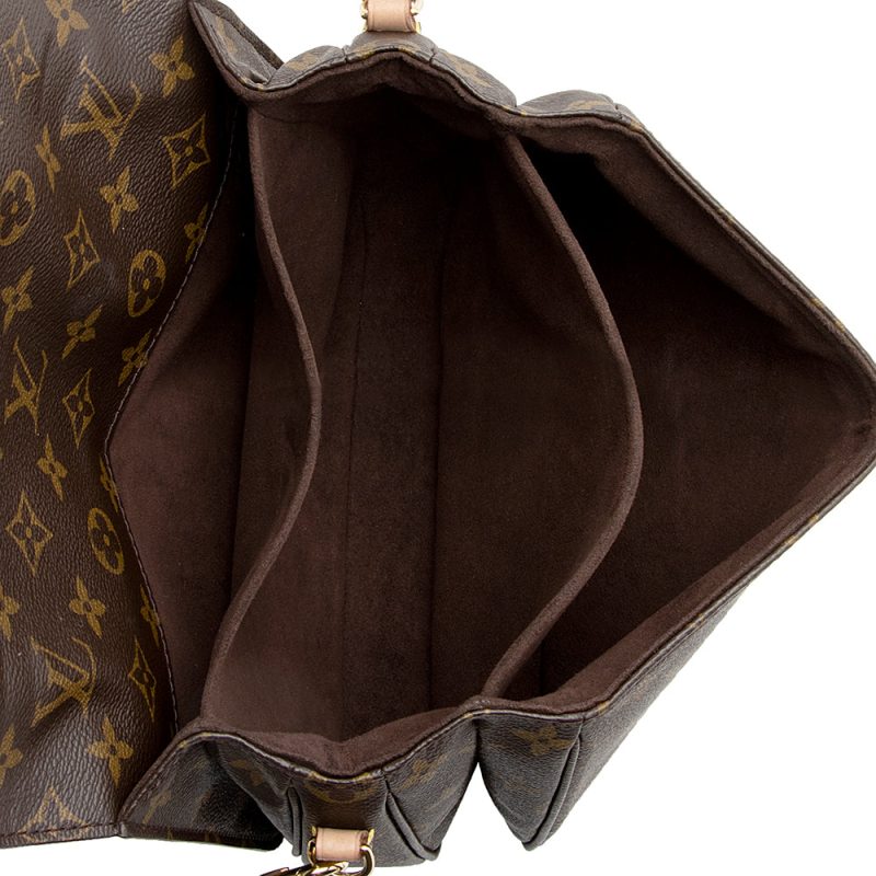 Louis Vuitton Monogram Canvas Pochette Metis Shoulder Bag (SHF-21571) - Barde - Image 7