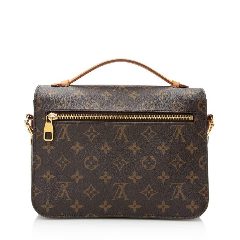 Louis Vuitton Monogram Canvas Pochette Metis Shoulder Bag (SHF-21682) - Barde - Image 3