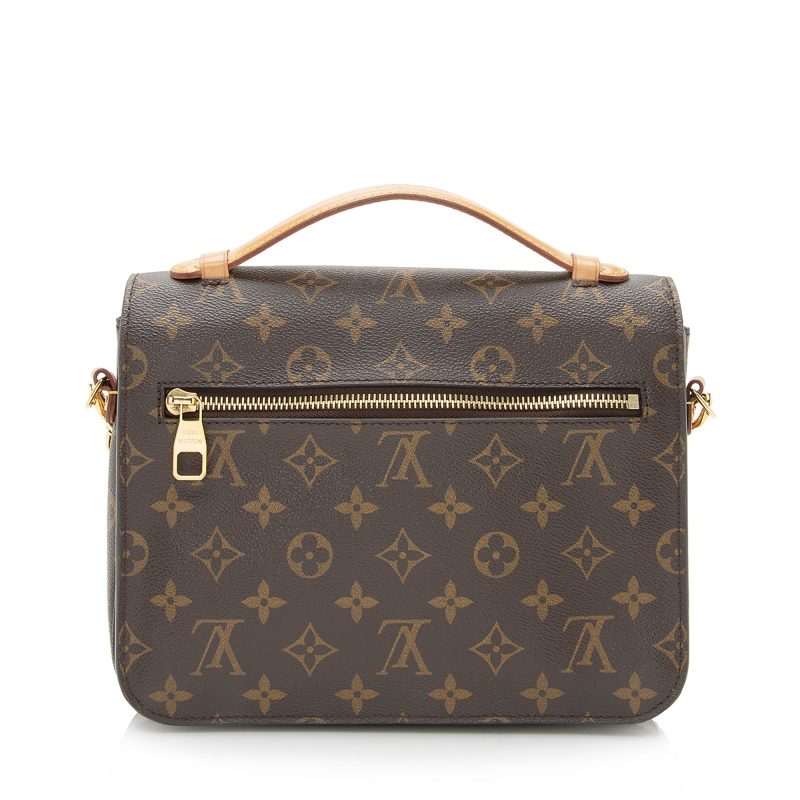 Louis Vuitton Monogram Canvas Pochette Metis Shoulder Bag (SHF-22370) - Barde - Image 3