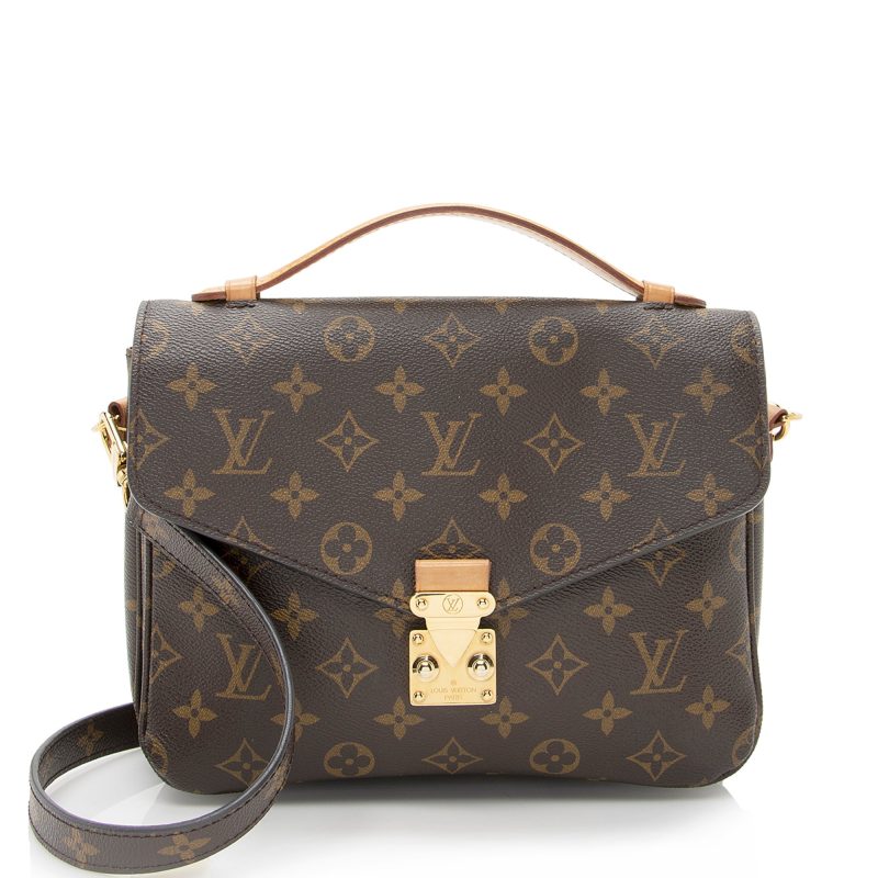 Louis Vuitton Monogram Canvas Pochette Metis Shoulder Bag (SHF-22370) - Barde