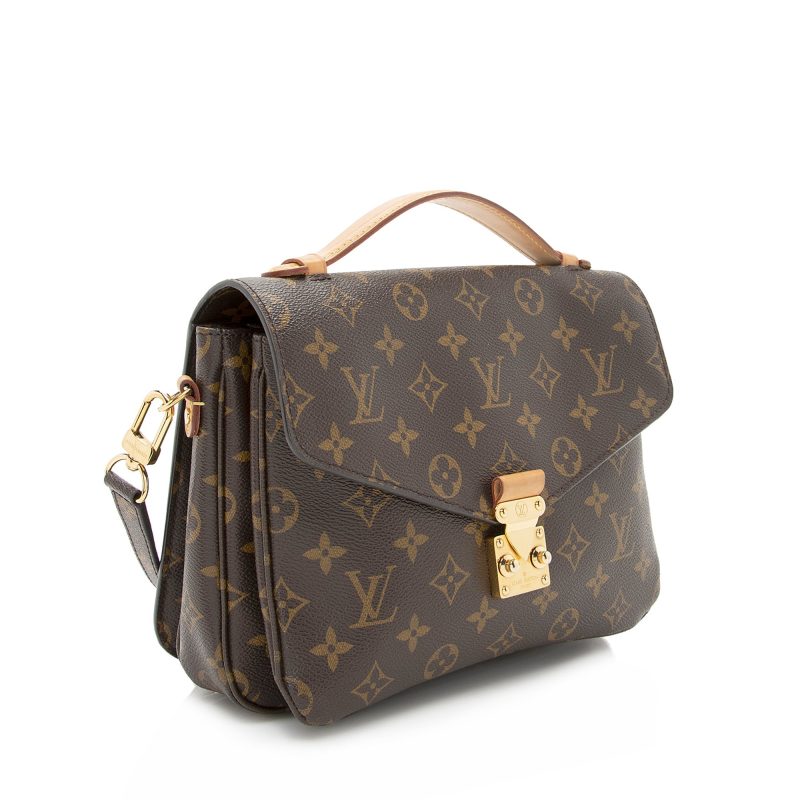Louis Vuitton Monogram Canvas Pochette Metis Shoulder Bag (SHF-22370) - Barde - Image 2