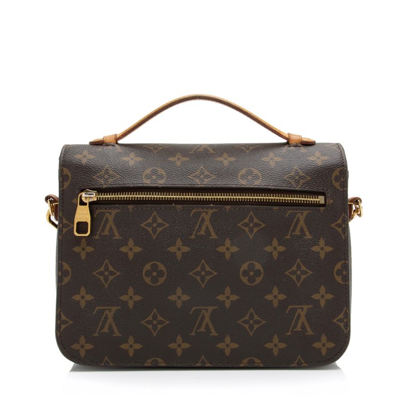 Louis Vuitton Monogram Canvas Pochette Metis Shoulder Bag (SHF-Vnuc0s) - Barde - Image 3
