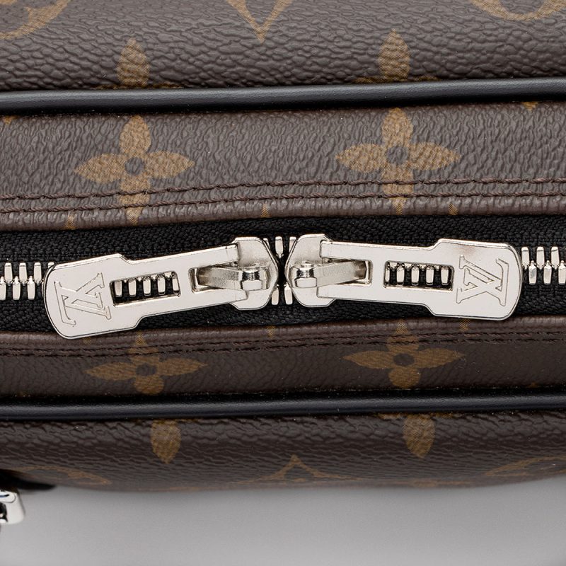 Louis Vuitton Monogram Canvas Porte-Documents Voyage PM Messenger Bag (SHF-21188) - Barde - Image 8