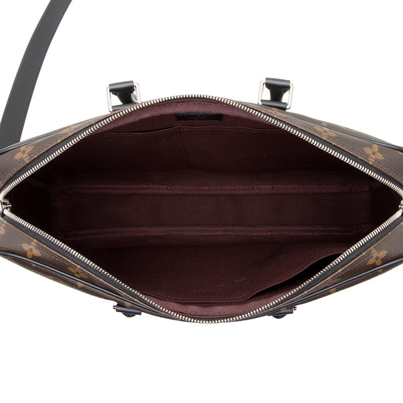 Louis Vuitton Monogram Canvas Porte-Documents Voyage PM Messenger Bag (SHF-21188) - Barde - Image 6