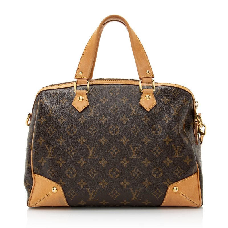 Louis Vuitton Monogram Canvas Retiro PM Satchel (SHF-22187) - Barde - Image 3