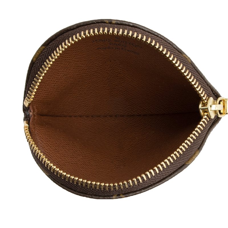 Louis Vuitton Monogram Canvas Round Coin Pouch (SHF-22814) - Barde - Image 4
