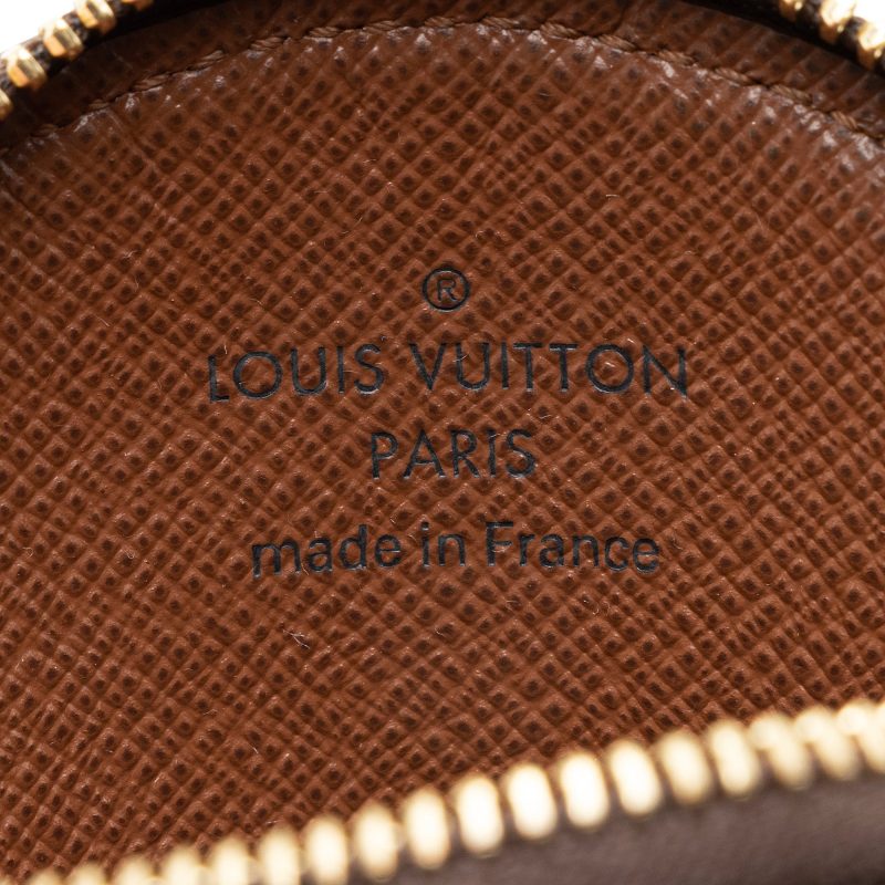 Louis Vuitton Monogram Canvas Round Coin Pouch (SHF-22814) - Barde - Image 5