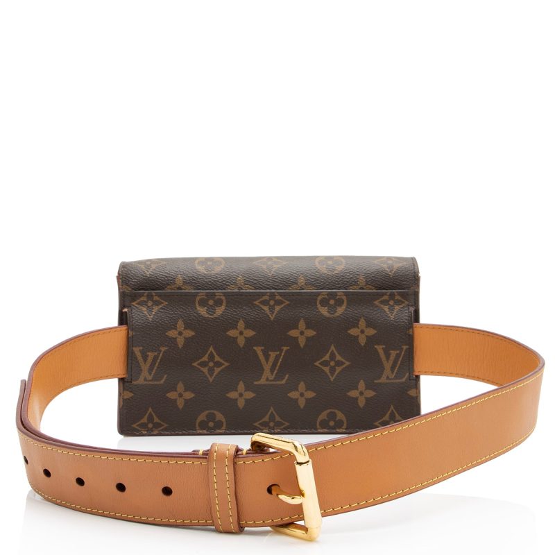 Louis Vuitton Monogram Canvas S Lock Belt Bag (SHF-23337) - Barde - Image 3