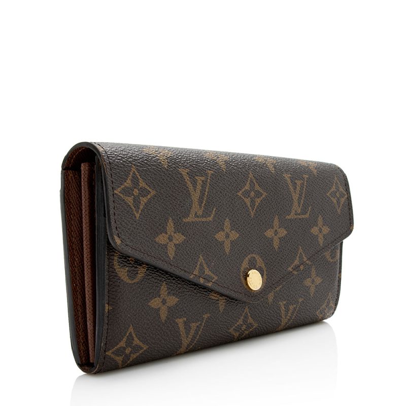 Louis Vuitton Monogram Canvas Sarah Wallet (SHF-21853) - Barde - Image 2