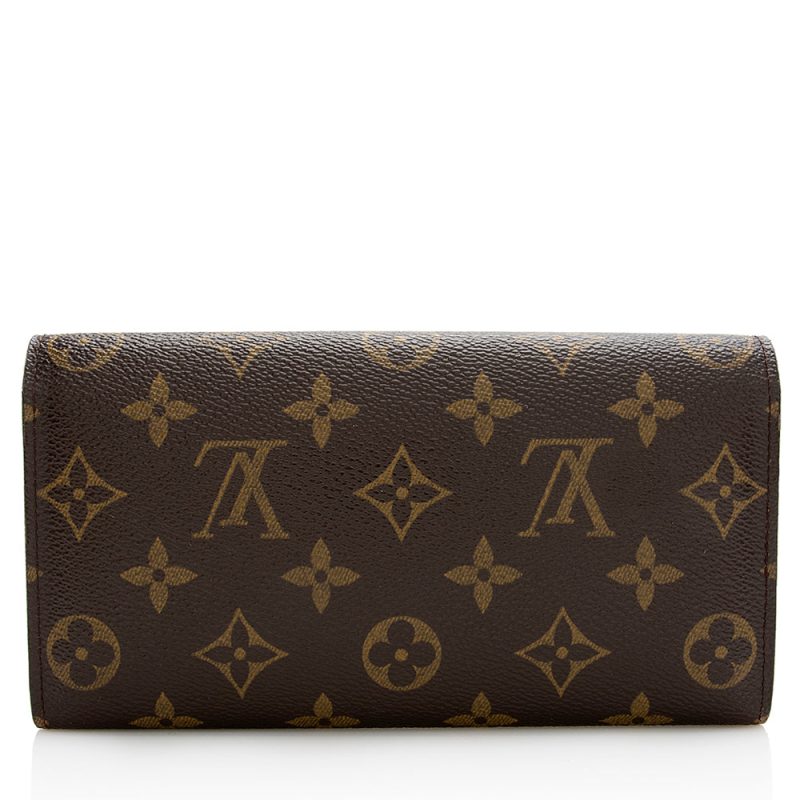 Louis Vuitton Monogram Canvas Sarah Wallet (SHF-22008) - Barde - Image 3