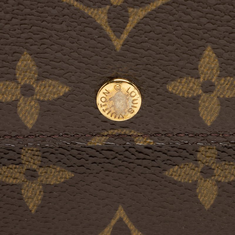 Louis Vuitton Monogram Canvas Sarah Wallet (SHF-22008) - Barde - Image 7