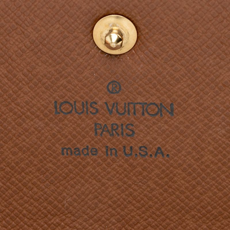Louis Vuitton Monogram Canvas Sarah Wallet (SHF-22008) - Barde - Image 6