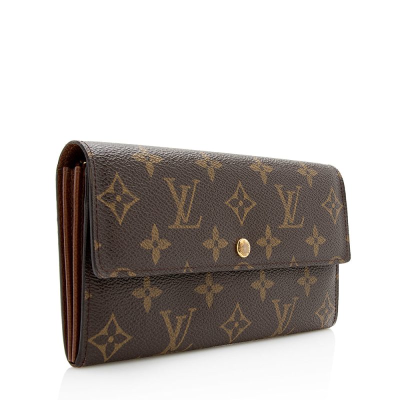 Louis Vuitton Monogram Canvas Sarah Wallet (SHF-22008) - Barde - Image 2