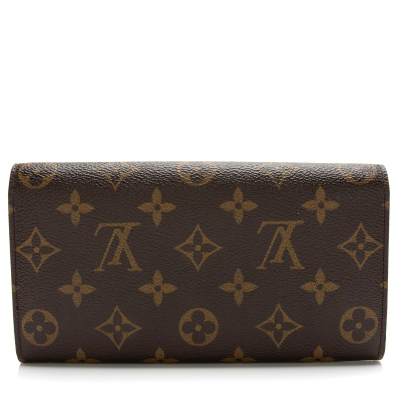 Louis Vuitton Monogram Canvas Sarah Wallet (SHF-4xD5xw) - Barde - Image 3