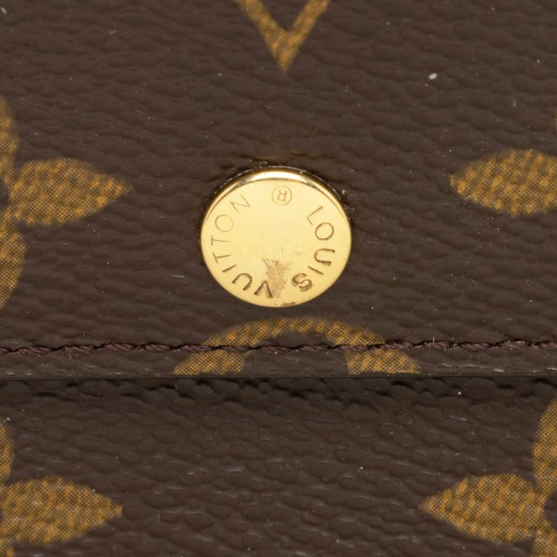 Louis Vuitton Monogram Canvas Sarah Wallet (SHF-4xD5xw) - Barde - Image 7